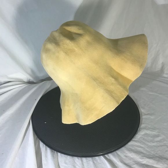 Vintage 1920s Yellow Flamanó Floppy Womens Hat main image 4
